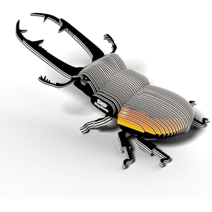 114 BEETLE DEER ECO-FRIENDLY 3D PAPER PUZZLE - Image 3